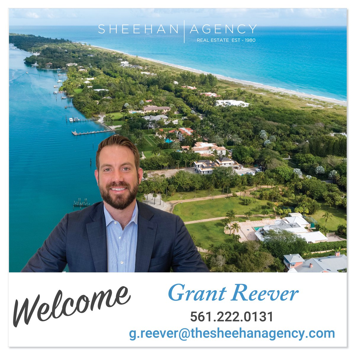 The Sheehan Agency would like to welcome our new team member, Grant Reever. 🎉
 
Find out more about Grant Reever👇
thesheehanagency.com/agents/grant-r…
.
.
.
#TopRealtor #southfloridarealestate 
#realtorlife #realestateagent 
#luxuryrealestate #realestate #thesheehanagency