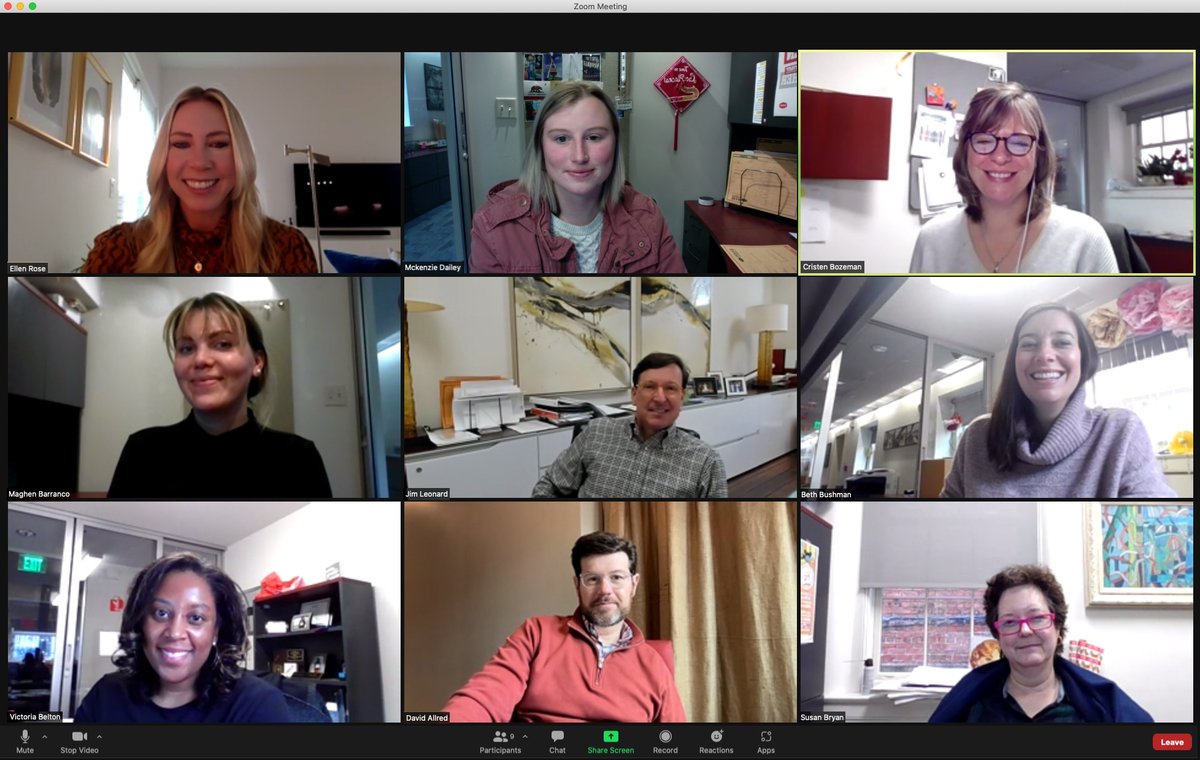 Doing a little digital marketing research via Zoom with our expert from <a href="/Q1Media/">Q1Media</a> , Ellen! Did you know that there are 4.55 billion active social media users? #VendorLove