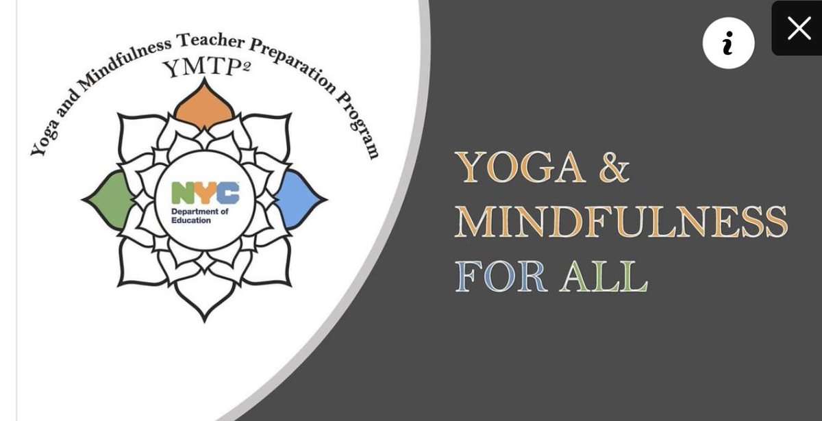 NYCDOED15's tweet photo. The Yoga &amp; Mindfulness Teacher Preparation Program (YMTP²) is accepting applications for Cohort 3 Join YMTP² to become a certified 95-HR, School-Based Yoga &amp; Mindfulness Teacher. Cohort meets virtually 3/15-5/24 Application due 2/2
https://t.co/3V25ffEvvg
https://t.co/W6bUSI3BJ1 https://t.co/cNo48vZ4rm