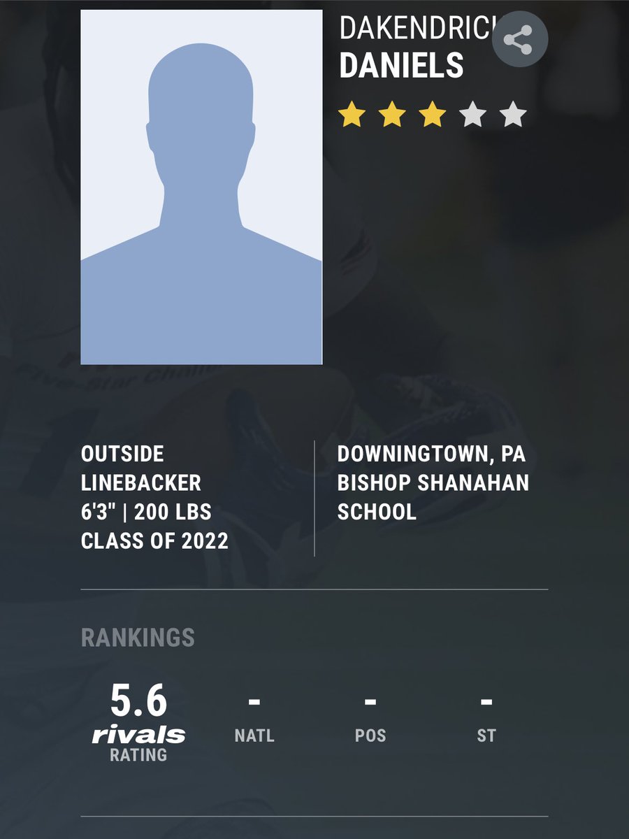 Blessed to be named a <a href="/Rivals/">Rivals</a> 3 star!