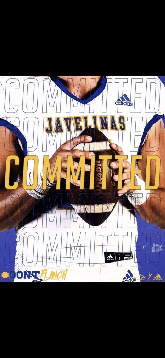 blessed and excited to announce i will be continuing my academic and football career at texas a&amp;m kingsville <a href="/NealLahue/">Coach Neal LaHue</a> <a href="/Coachsalinas12/">Michael Salinas</a> <a href="/JavelinaFB/">TAMUK Javelina Football</a> #committed! #javalina