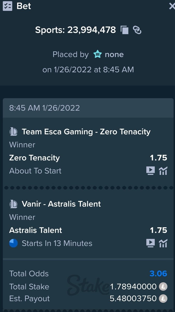 code_miya's tweet image. Comment your Stake username below 💰

Healing may tip someone in the comments if the bet wins. GL!