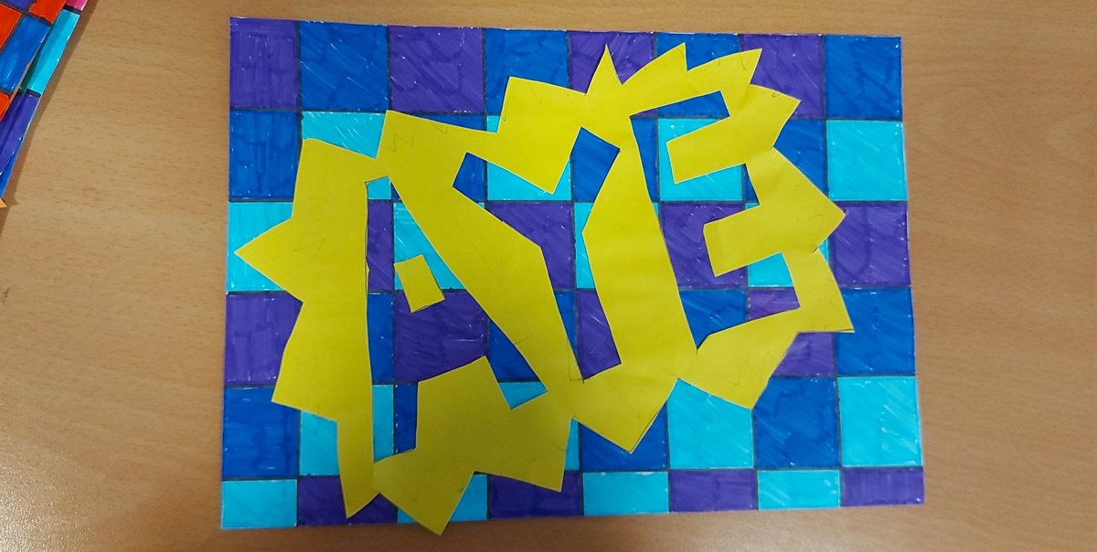 JemmaAnderson12's tweet photo. Primary 6 are having  great time learning Scots words. We completed our tartan pop art during our Burns celebration 🏴󠁧󠁢󠁳󠁣󠁴󠁿 https://t.co/t9tc8TVZNX