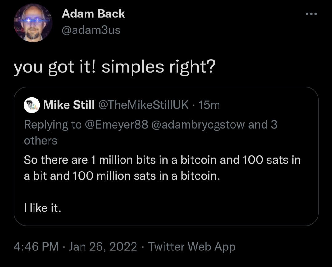 macromonetarist's tweet photo. Pounds and pence.
Dollars and cents.

Bits and sats. https://t.co/96gWo9gSEZ