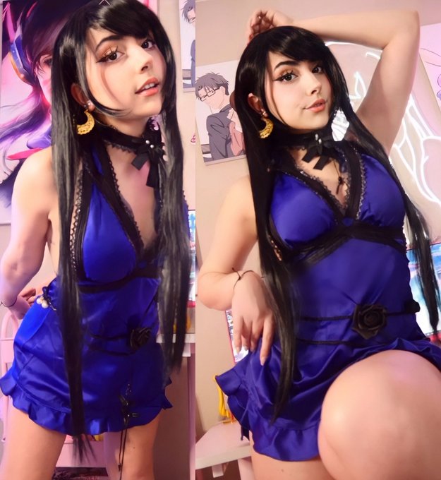 1 or 2? 💙 Tifa! I'm loving how this blue dress looked, probably one of my favorite cosplays now! https://t