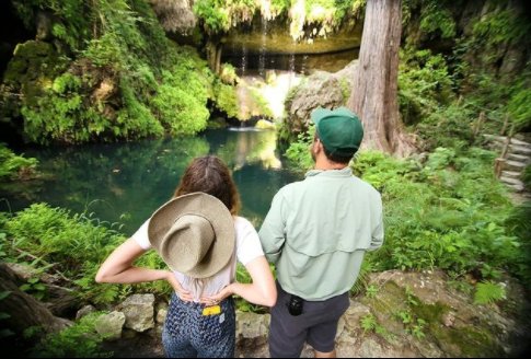 Channel your adventurous self while visiting #BeeCave and explore Westcave Outdoor Discovery Center. The wildlife-rich conservation sanctuary is located just 15-minutes from the heart of Bee Cave and boasts a canyon waterfall, wet grotto, and savannah trails. We recommend booking