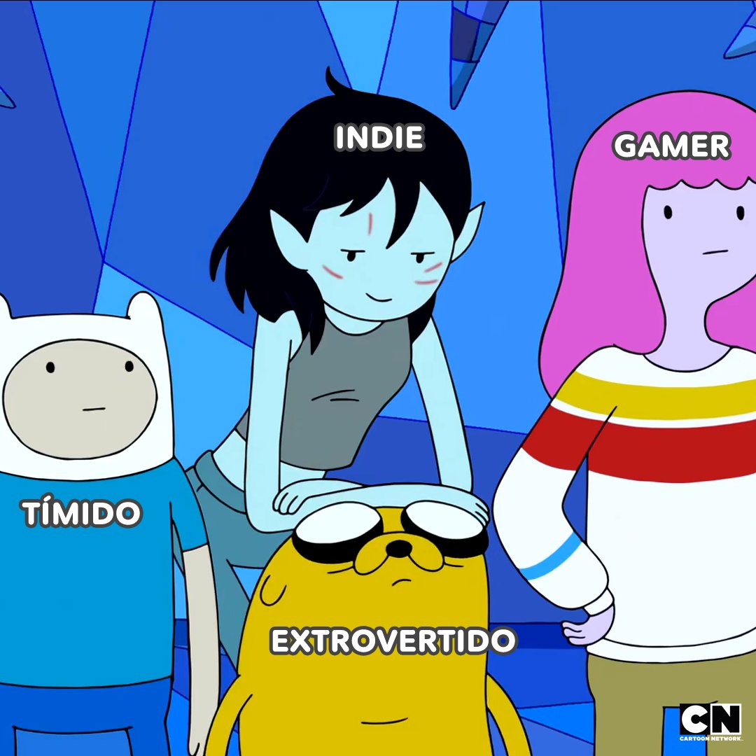 Cartoon Network Brasil - Quem é você no seu grupo de amigos? 😂  #CNAcessível: A imagem é dividida em 6 quadrados, cada um com a imagem de  um personagem de Apenas Um