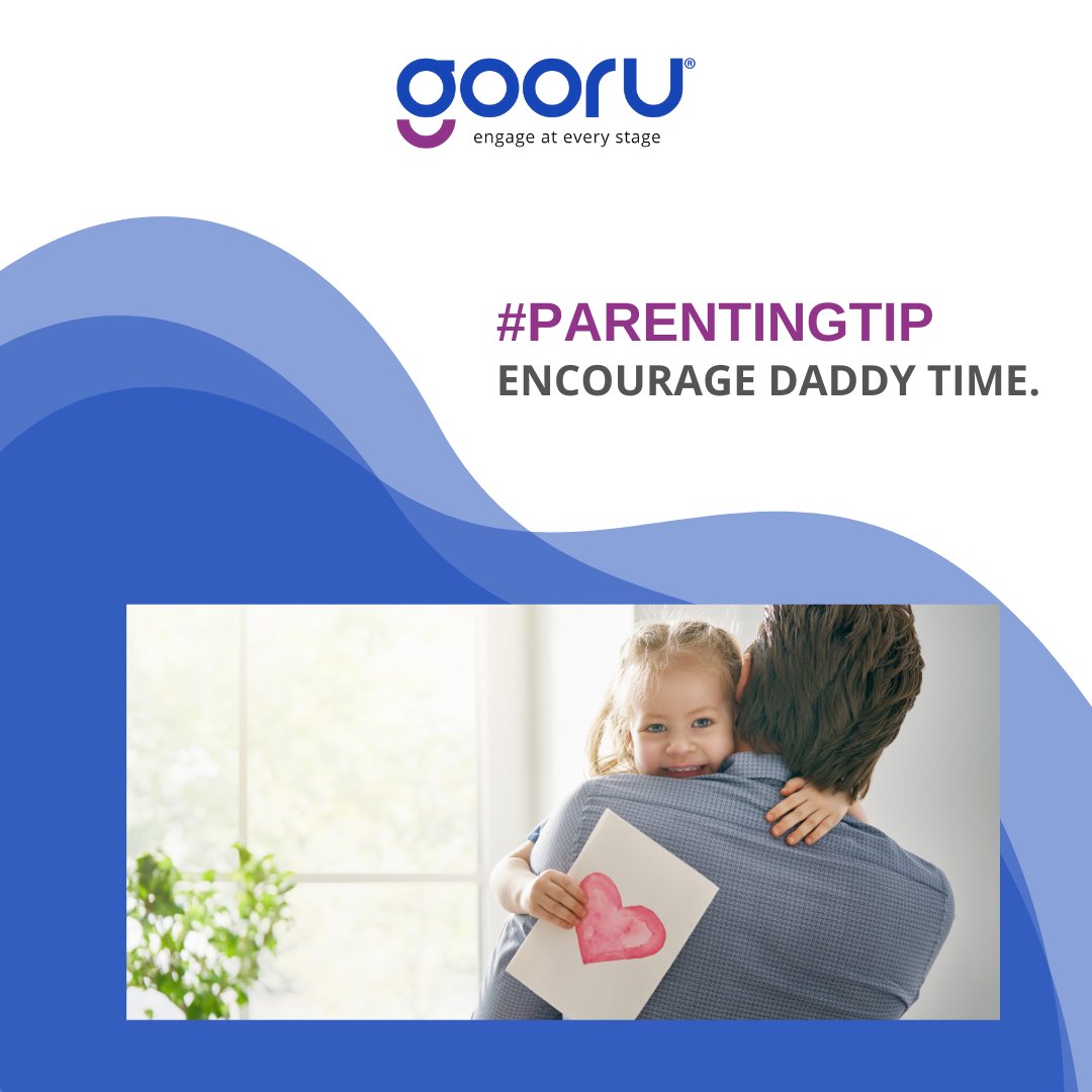 GooruGlobal's tweet photo. "🙌 The greatest untapped resource to improve our children's lives is time with dad - early and often.

🧐 Children with involved fathers do better in school, solve problems more successfully, and generally cope better with whatever life throws at them.

Gooru. Engage at ever ... https://t.co/7de9gmceYx