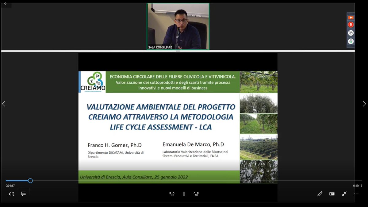 CREIAMO Project (Circular Economy) tweet media