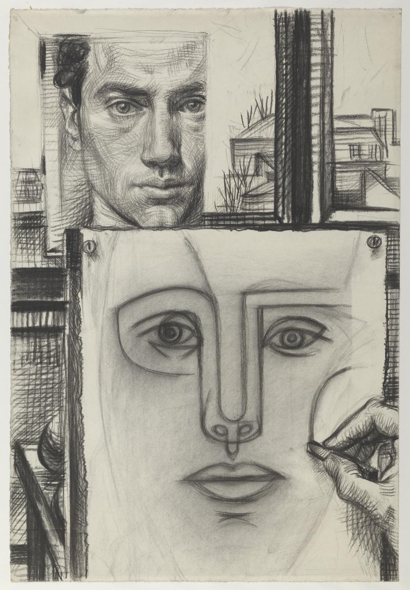 Tate's tweet photo. Have you ever tried drawing with charcoal? ๐ค
Crumbly and smudgy, charcoal is less precise and less easy to control than graphite pencils, so it's great for quick or freer studies. Inspiration here from our collection ๐ https://t.co/mZ4bnIlWg6
#DrawJanuary https://t.co/a3v68GGzCo