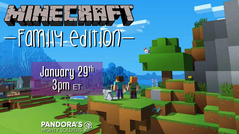 PMSClan's tweet photo. Got minions? Want to show them a good time in Minecraft? PMS Family Edition is where member's will the opportunity to bring their kids (no matter their age) to hang out and play with us! 

➡️RSVP for Minecraft Family Edition at https://t.co/L52XTjl0iG https://t.co/Q8jIvmapq1