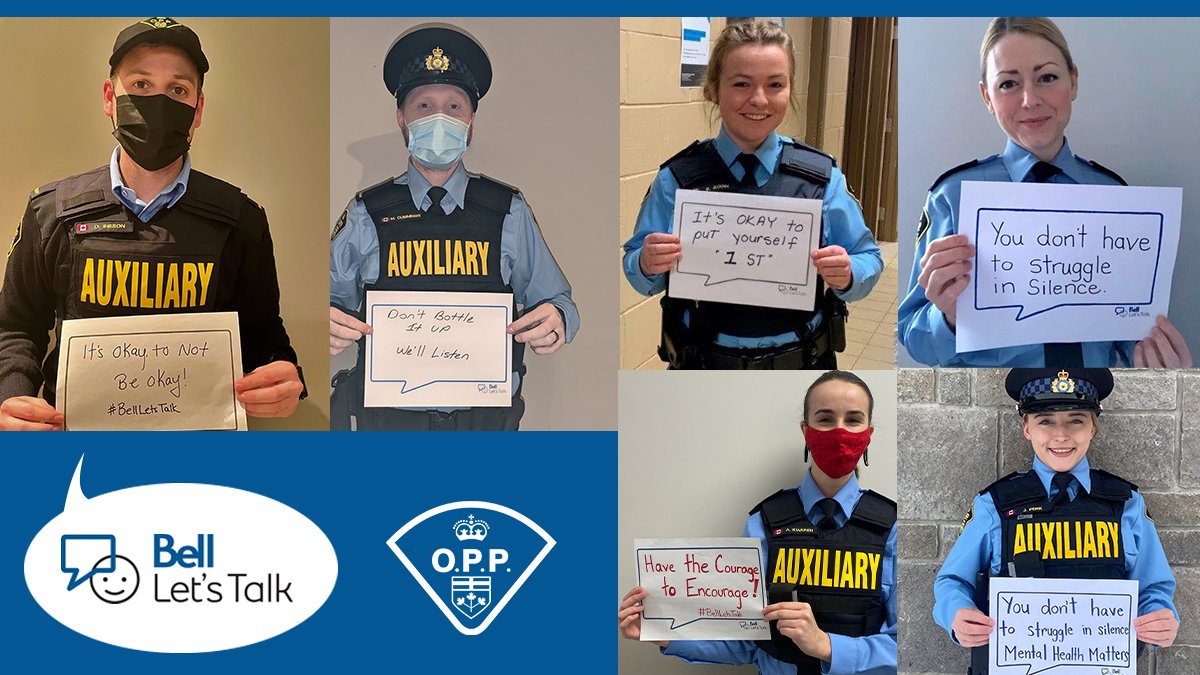 On #BellLetsTalkDay, the #OPP wants to keep the conversation going. There are times when we notice that someone doesn’t seem to be doing well, but we’re not quite sure what to say or how to approach them. 

Here are some tips to help start the conversation about #MentalHealth ⬇️