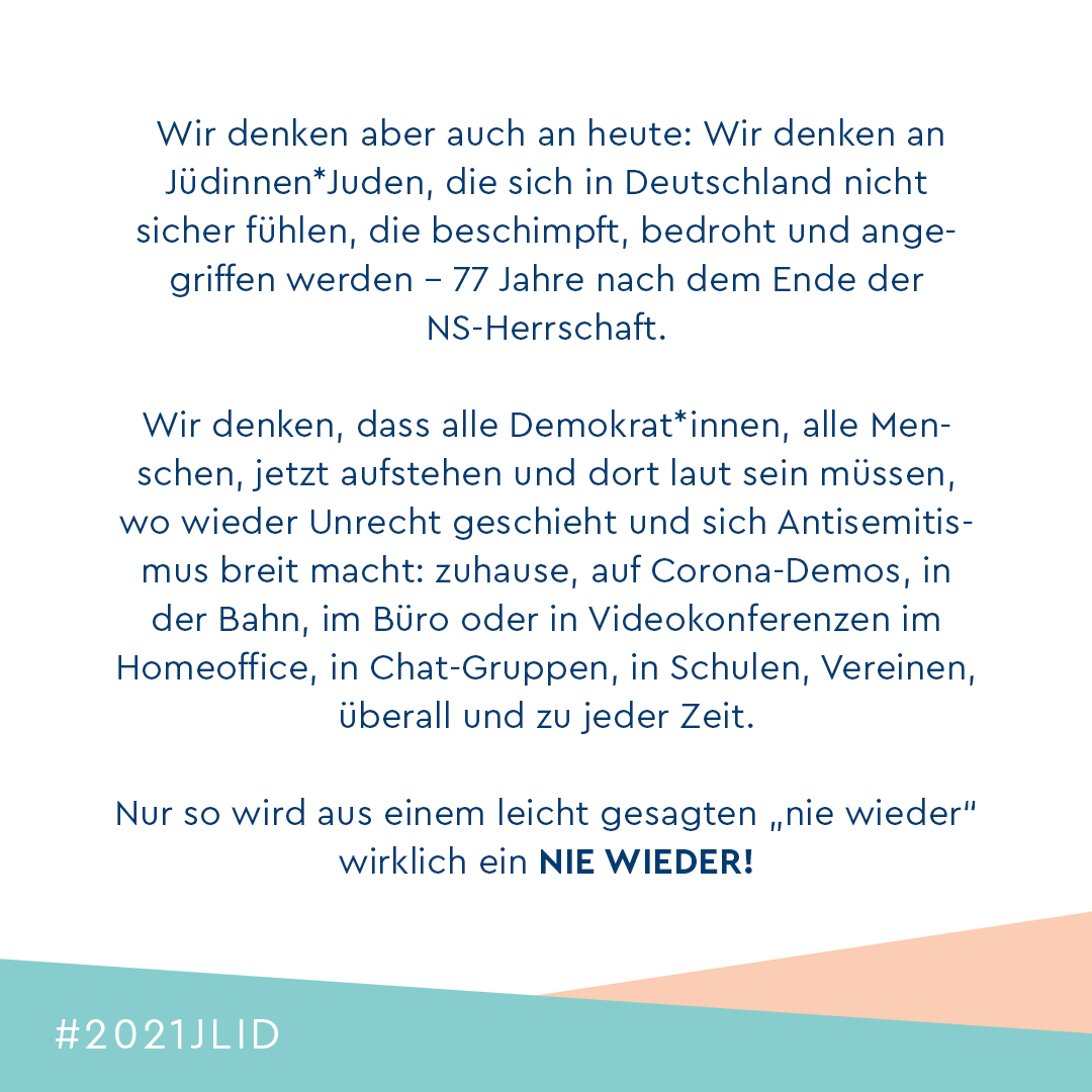 #WeRemember: Wir denken heute an viele Millionen Menschen – an Frauen, Männer und Kinder – an ihre Hoffnungen, an ihre Träume und an ihre Leben, die von Nationalsozialist*innen ausgelöscht wurden. 
#niewieder #weremember #lichtzeigen #2021JLID <a href="/AndreiKovacs_/">Andrei Kovacs</a> <a href="/SylviaLoehrmann/">Sylvia Löhrmann</a>
