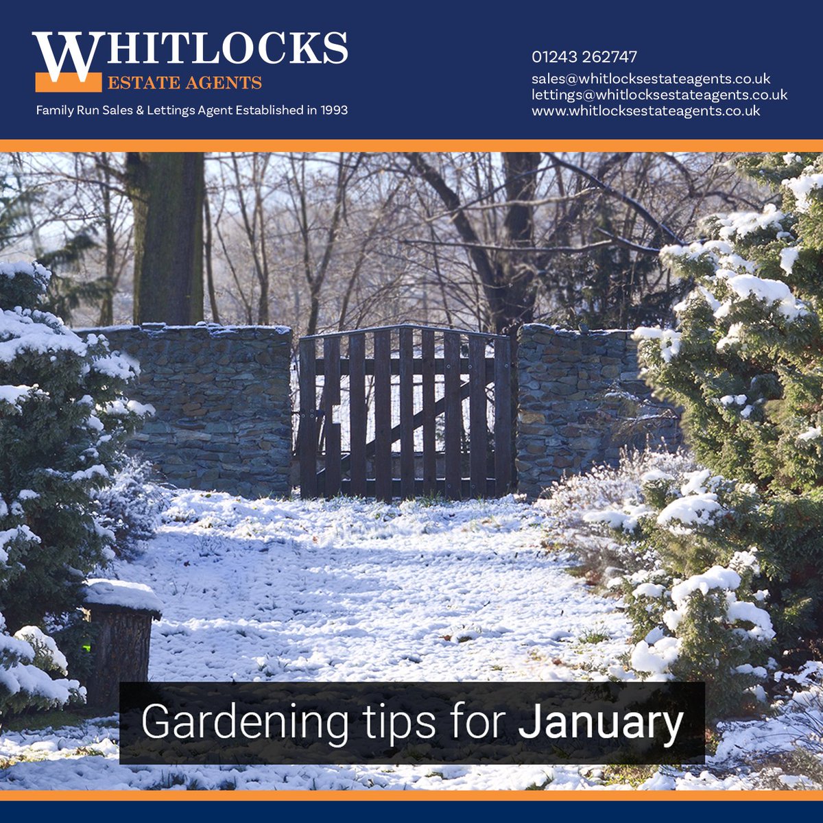 Winter does not need to halt your gardening this year.

In fact, some gardens can look their best in Winter, covered in Winter plants and morning frost.

Find the latest tips on how to rejuvenate your garden this January by clicking here: ow.ly/621U50Hunoj