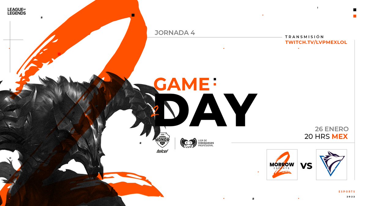 TMREsports's tweet photo. #DDHLOL | Comenzamos la semana, una jornada fría en contra de la manada 🐺, ¿Será que logramos domesticar a la manada? ¡Los esperamos!

🆚 @ArcticGamingMX 
20:00 hrs 🇲🇽 21:00 hrs 🇨🇴

👉🏼 https://t.co/794wnHjLWq

#Tomorrowisnow #2MR #TomorrowWeVibe https://t.co/5J5QAeqtfs