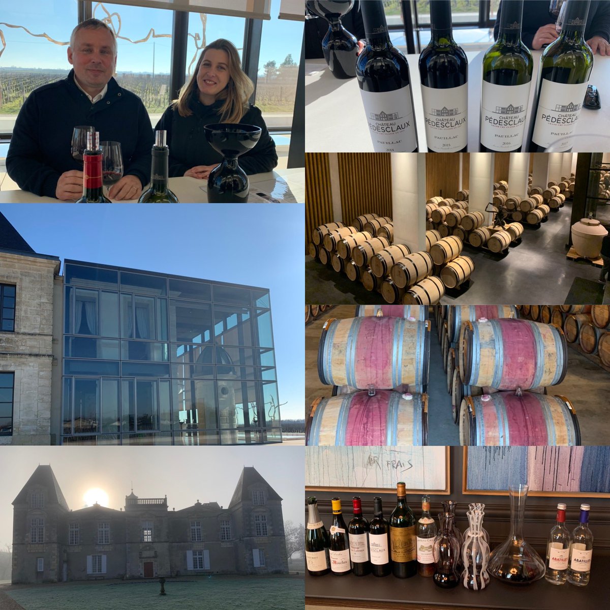 Merci aux équipes du <a href="/chateauissan/">Château d'Issan</a> et @chateaupedesclaux pour leur accueil, leur professionnalisme et leur temps. #nosvigneronsontdutalent #bordeaux #ambassadedefrancedelagastronomie #guillaumegomez #guillaumegomezpageofficielle