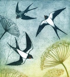 southwold_art's tweet photo. Summer Swallows by Kerry Buck
The natural world features heavily in Kerry's works. Collograph prints of hares, goldfinches, terns and oyster catchers are complimented by stunning original acrylic works of rural scenes.
#collographs #swallows #southwold https://t.co/n90VQdwv38