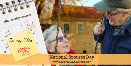 On #NationalSpousesDay take the time today to encourage married couples. And, all the married couples out there, take the time just to be together today. Enjoy!
nationaldaycalendar.com/national-spous…
