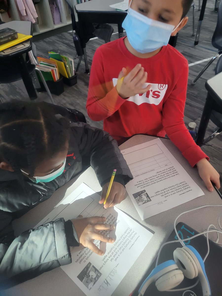 CoachPaskon's tweet photo. We have been learning about matter and it's properties. Today we are working with our partners to design a case with different materials to protect Humpty Dumpty from breaking! #isdstrong #engineeringanddesign #CPKnights https://t.co/zF2TgvMyFt