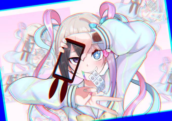 「まるで天使のように微笑む強めの幻覚」
#NEEDY_pic 
#NEEDY_GIRL_OVERDOSE 