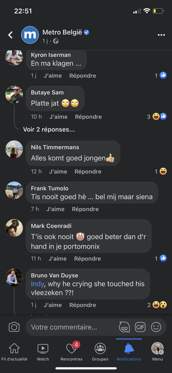 Een man die openhartig is over seksueel misbruik en dit zijn de reacties op Facebook. Ik vind dit zo ontzettend triest en mensen lijken maar niet te beseffen dat een man ook slachtoffer kan zijn van seksueel misbruik. Ik vind dit zo ontzettend triest en vernederend om te lezen.