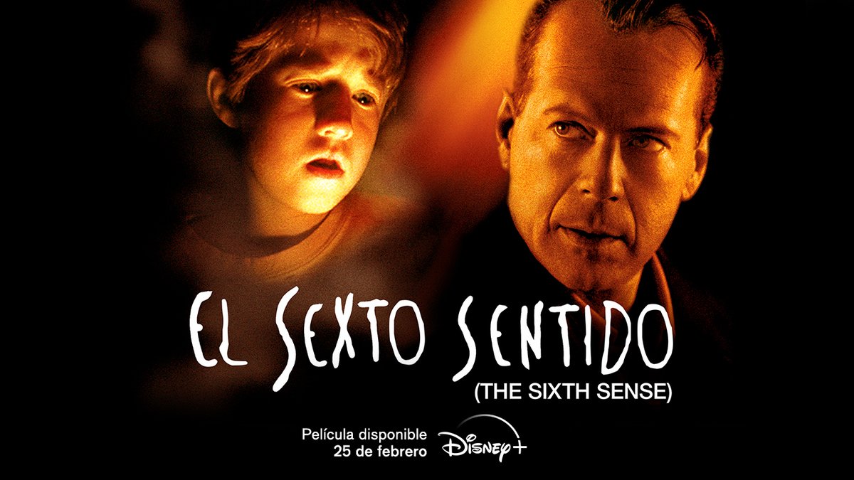 PortalDisneyES's tweet photo. Llega al catálogo de la plataforma de @DisneyPlusES (#DisneyPlus), la clásica película de #ElSextoSentido (#TheSixthSense), disponible el 25 de febrero https://t.co/nwYvKR5u8w