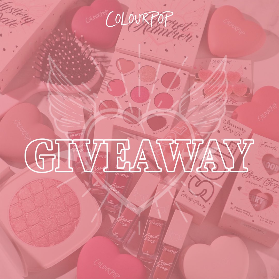 #GIVEAWAY 𝑳𝒐𝒗𝒆 𝒊𝒔 𝒊𝒏 𝒕𝒉𝒆 𝒂𝒊𝒓☁️We want to show you how much we 💗you! We partnered w our sisters for a loving giveaway, 3 winners will receive the Secret Admirer Collection💌
ENTER
💕Follow @followfourthray + @colourpopcosmetics + @bodybysol
💕Like+RT
💕Reply w/ a 💌