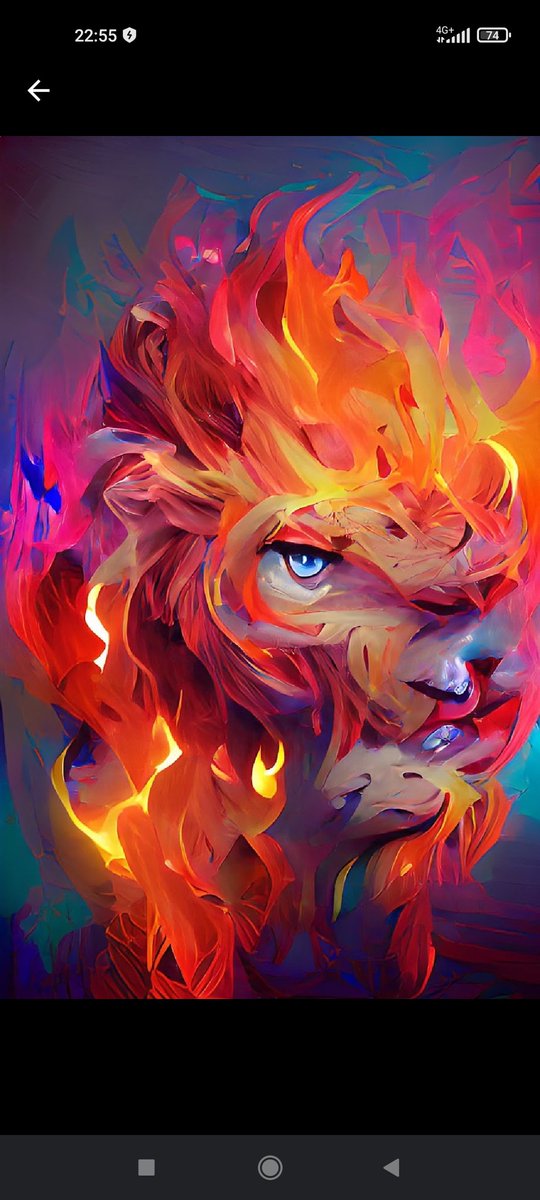 DreamInsights (@insightsdream) on Twitter photo AI generated art. Only input prompt:
"Fire lion"
opensea.io/collection/dre… AI generated art. Only input prompt:
"Fire lion"
opensea.io/collection/dre…