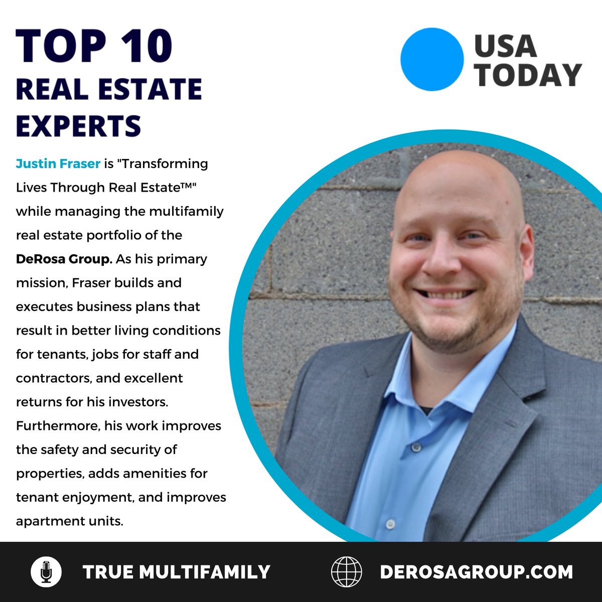 JustinFraser's tweet photo. It's an honor to be featured on @USATODAY alongside these real estate experts! https://t.co/SgKGYbbHR2