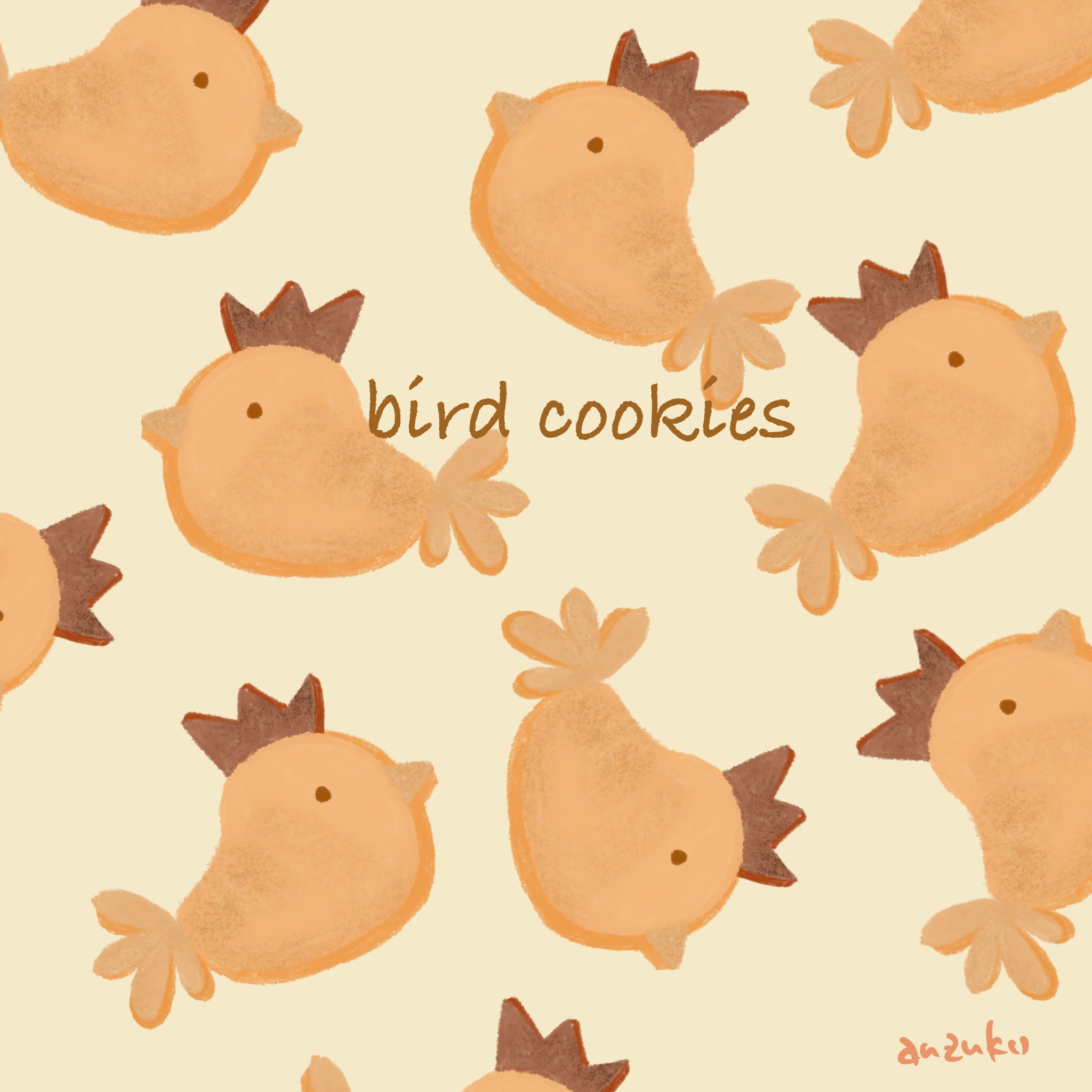 あんずこ クッキー Cookie フードイラスト Food 鳥イラスト かわいいイラスト イラスト好きな人と繋がりたい Bird 可愛いイラスト イラストレーター Illustration Ipadprocreate T Co Z7l24xbfin Twitter