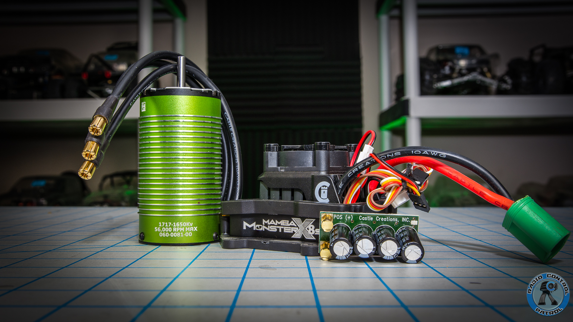 The Castle Creations 1717 1650kv motor 