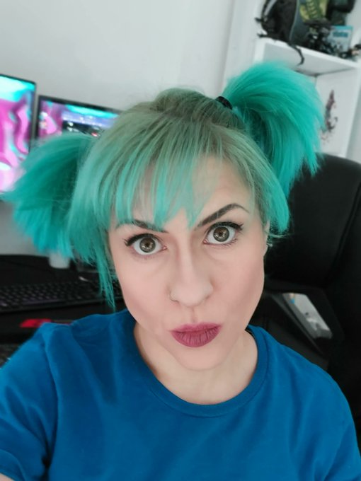Ooh, a sea-foam-y green before I'm blonde again. It's just not dark or bright enough for me *not* to<a href="/tag/bondage"class="tags"><span>#bondage</span></a><a href="/tag/clips4sale"class="tags"><span>#clips4sale</span></a>