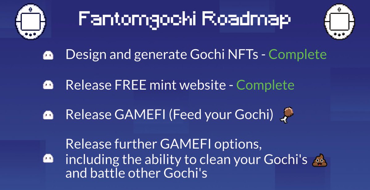 The much anticipated… Roadmap