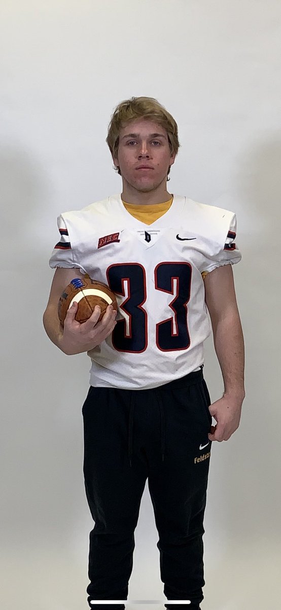 col3feldsteino's tweet photo. I am blessed to say that I will be continuing my academic and athletic career at Duquesne University #commited @DuqFB @CoachSchmittDU @CoachLuke_Smith @HKA_Tanalski @RonFuchsCC @PCC_FOOTBALL https://t.co/I3PVvOCnDf
