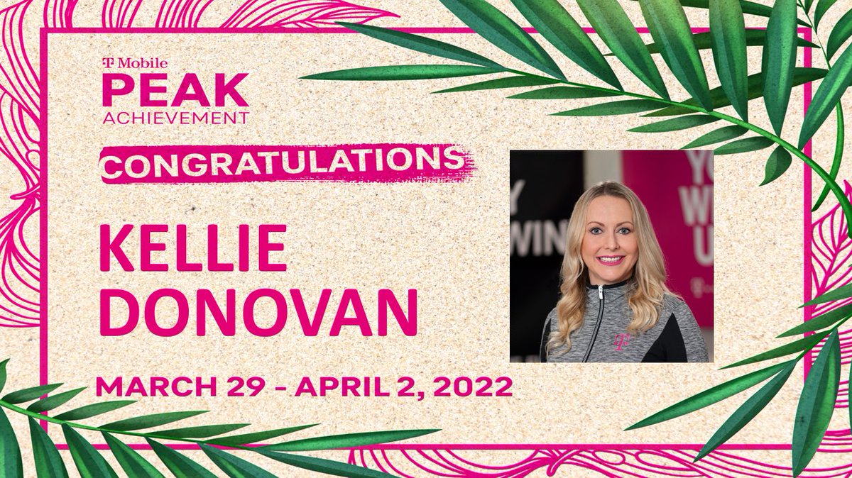 So excited to recognize @kellie_donovan1  as a PEAK winner!  Your passion for our Customers and Frontlines are incredible, thank you for making such an impact last year! #peak2022  #BOOYAH