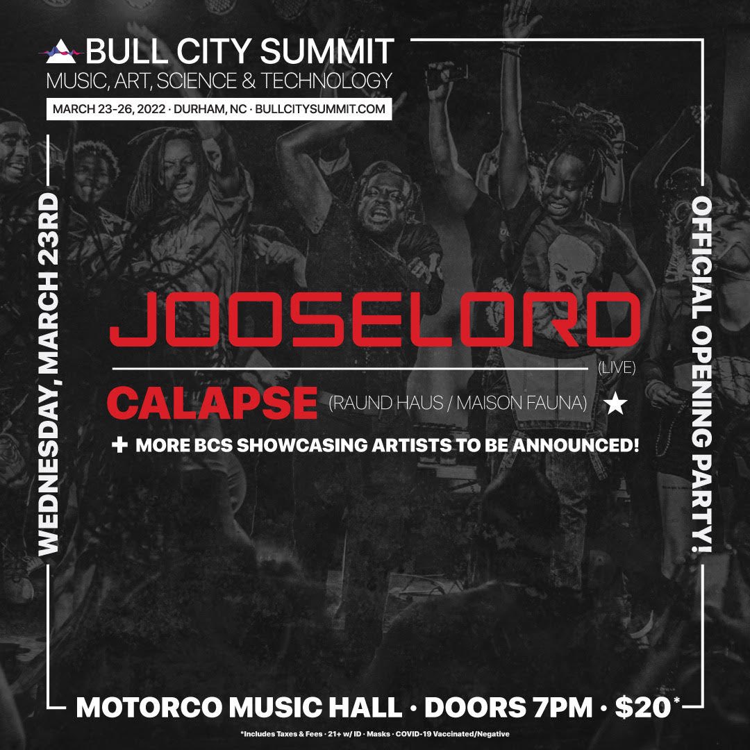 motorcomh's tweet photo. ๐ฌ๐จ๐งGet ready for the inaugural Bull City Summit Music, Art, Science and Technology festival. It kicks off on March 23 with a highly-anticipated performance by #Durham breakthrough rapper & producer, JooseLord. ๐ค๐น๐ป
https://t.co/PQBrAlJN0E
#BullCitySummit #JooseLord https://t.co/XfoGAgdfyE
