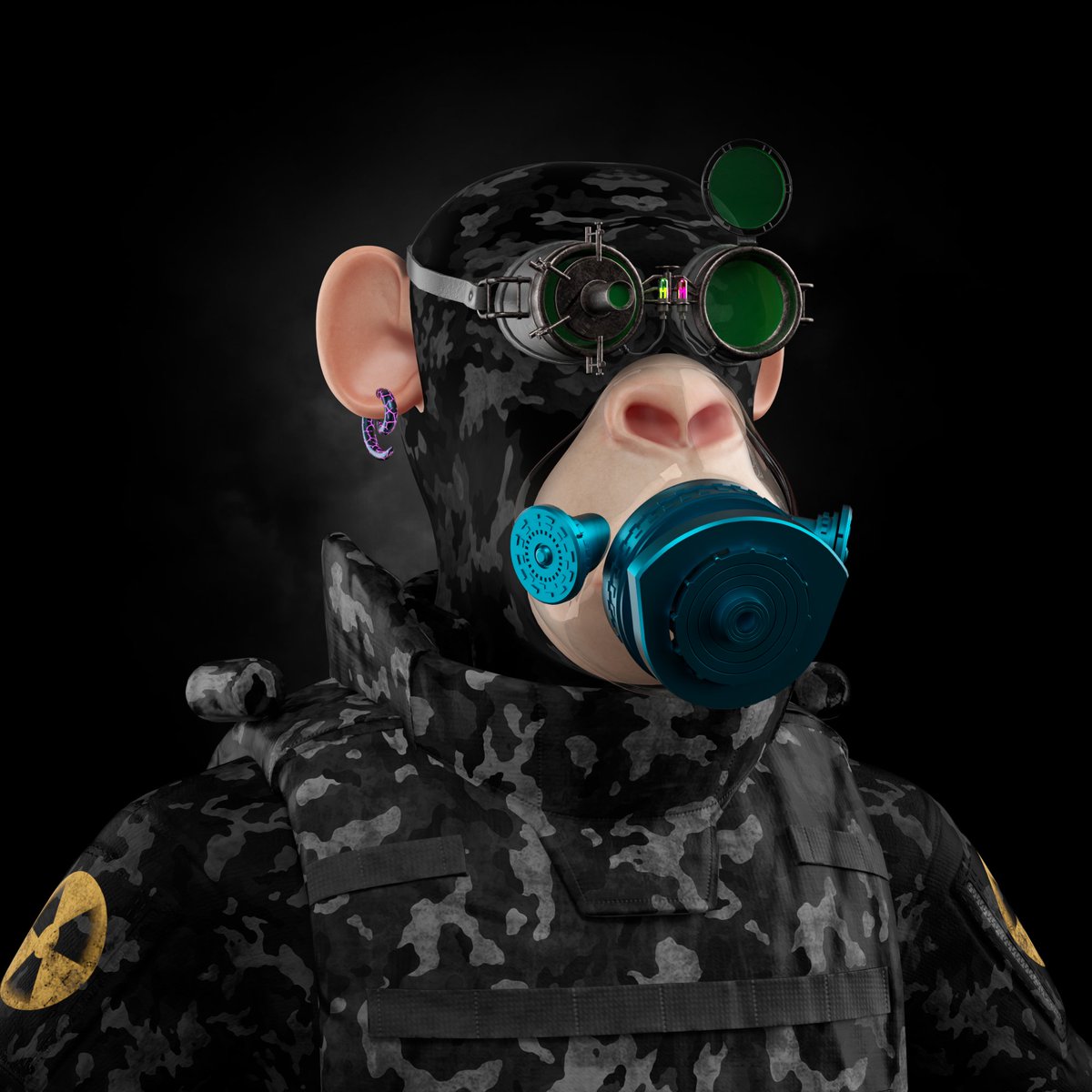 We have announced that we will be purchasing a sandbox plot this week and bringing our holders a voxel RadApe in the future! We will also be running a giveaway for this #24 ranked Genesis RadApe! 
To enter the giveaway, like &amp; retweet and join the server and read announcements!