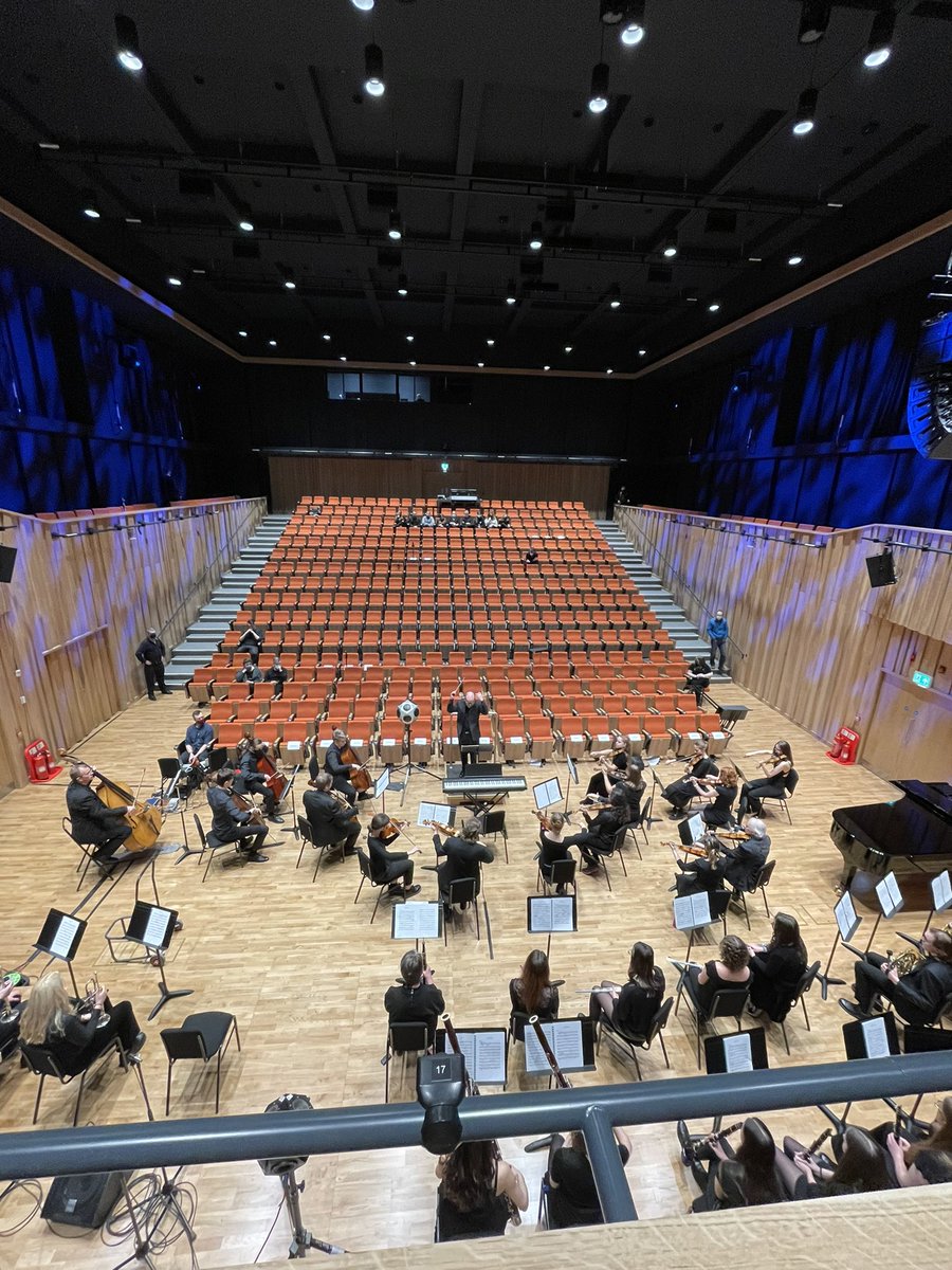 stjackson's tweet image. Thank you to everyone @TungAuditorium for arranging such a wonderful and varied programme of music for us to conduct our acoustic testing this evening. Such a pleasure to have helped make this project a beautiful sounding reality!