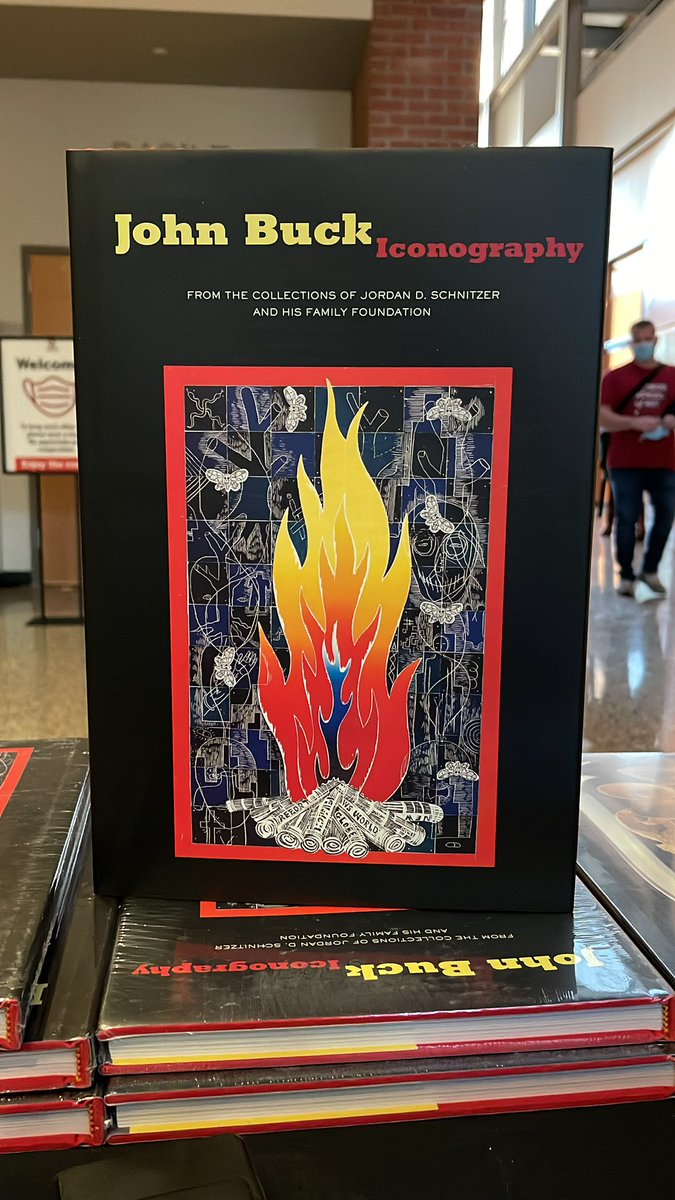 If you miss the lecture or would like to know more about John Buck and his work, we will have “John Buck Iconography” for sale at the bookstore.