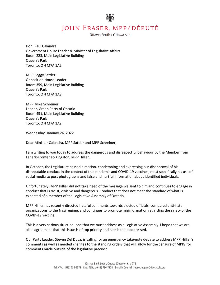 John Fraser tweet media