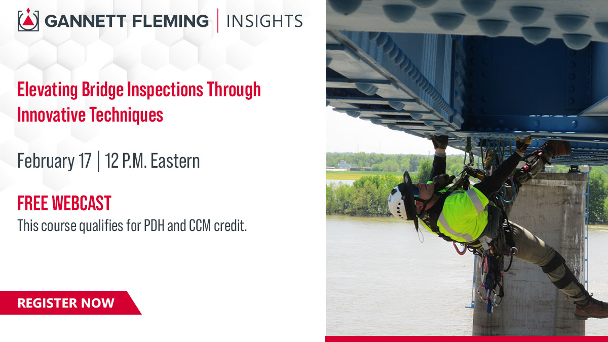 GannettFleming's tweet photo. Give your ❤️ of learning a boost with INSIGHTS by joining our free, live February #webcasts, &amp; earn up to 4 PDH, 1 AIA, &amp; 4 CCM credits! 

Browse our course catalog for 25+ webcasts on demand. 👉 https://t.co/ZBuzz6tPNF 

#ProfessionalDevelopment @CMAA_HQ https://t.co/3I9egWrTei