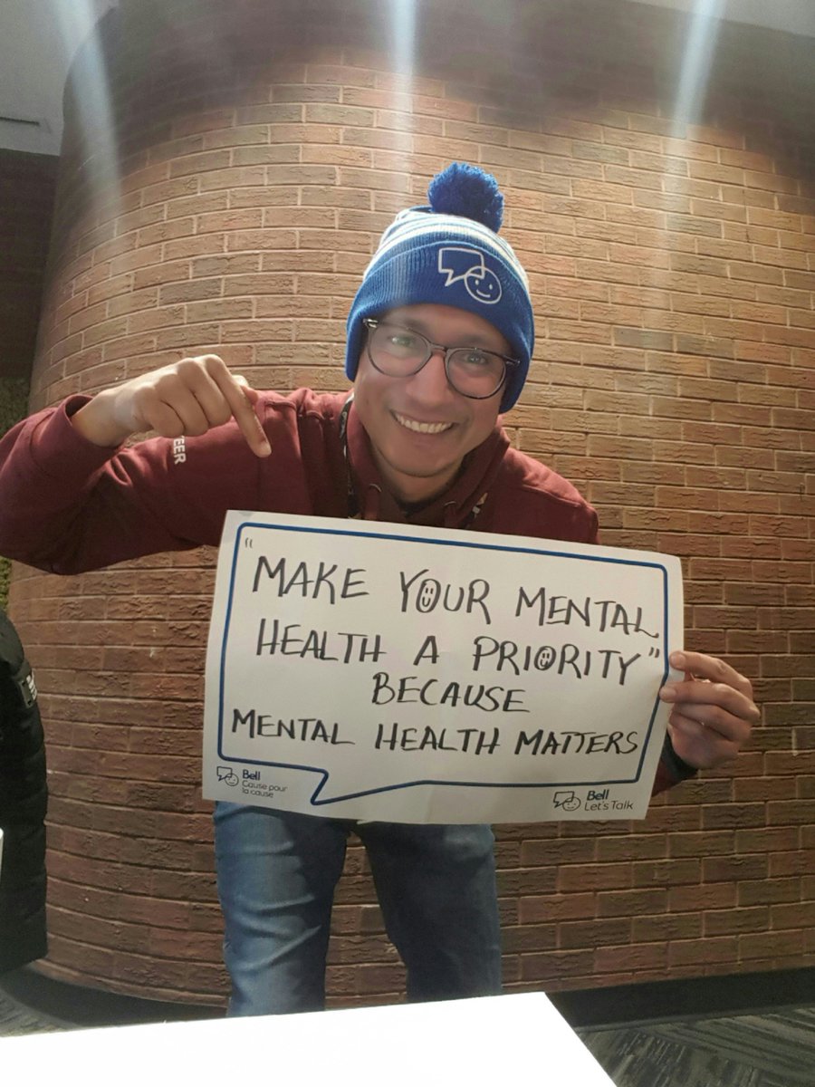 CCSuccessServ's tweet photo. Hey Condors! Keep the conversation going about #mentalhealth.  

Upload your pictures to the post-secondary virtual photo booth: https://t.co/nRY5cflDe7 

#BellLetsTalk #ConestogaCommunity https://t.co/QzyZW7QKn6