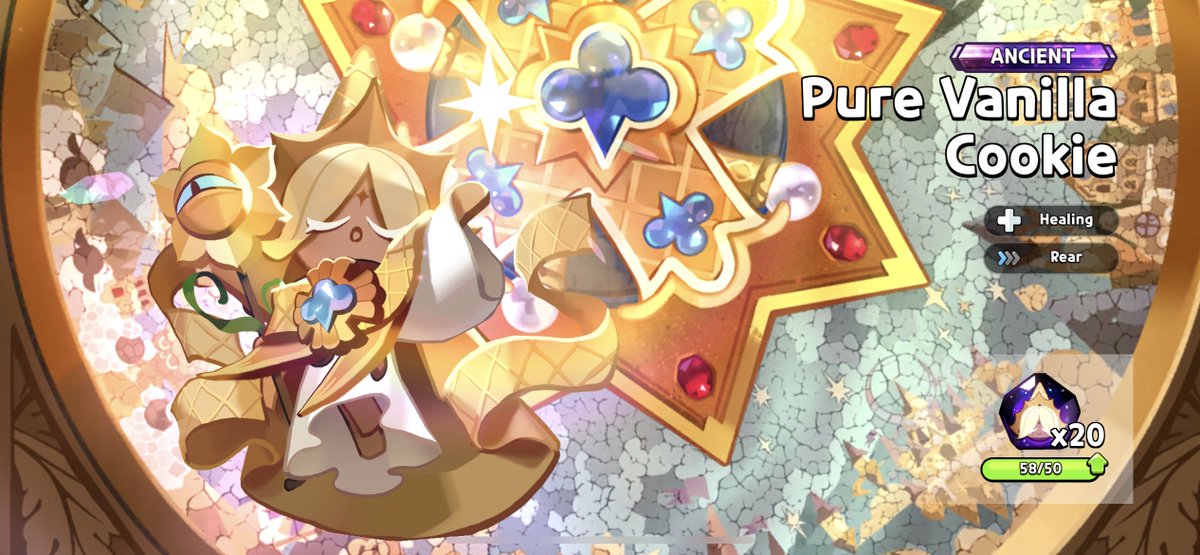 Cookiestruggles's tweet photo. I pulled pure vanilla back to fucking back in two ten pulls and I couldn’t lose my shit because I was in fucking class https://t.co/vO3OIApTHl