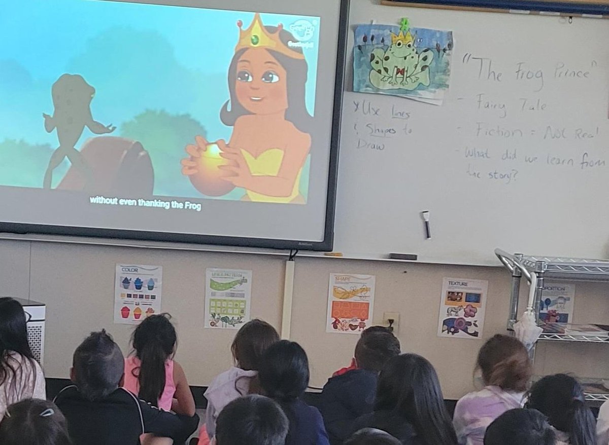 VAPA_Estrada's tweet photo. @HedenkampHusky @VAPA_CVESD  @PCrooks_VAPA  2nd Grade - Fairy Tale inspired art - Frog Prince 🐸🤴Integrating Art and Literacy ❤️ https://t.co/ryfwfNDR5U
