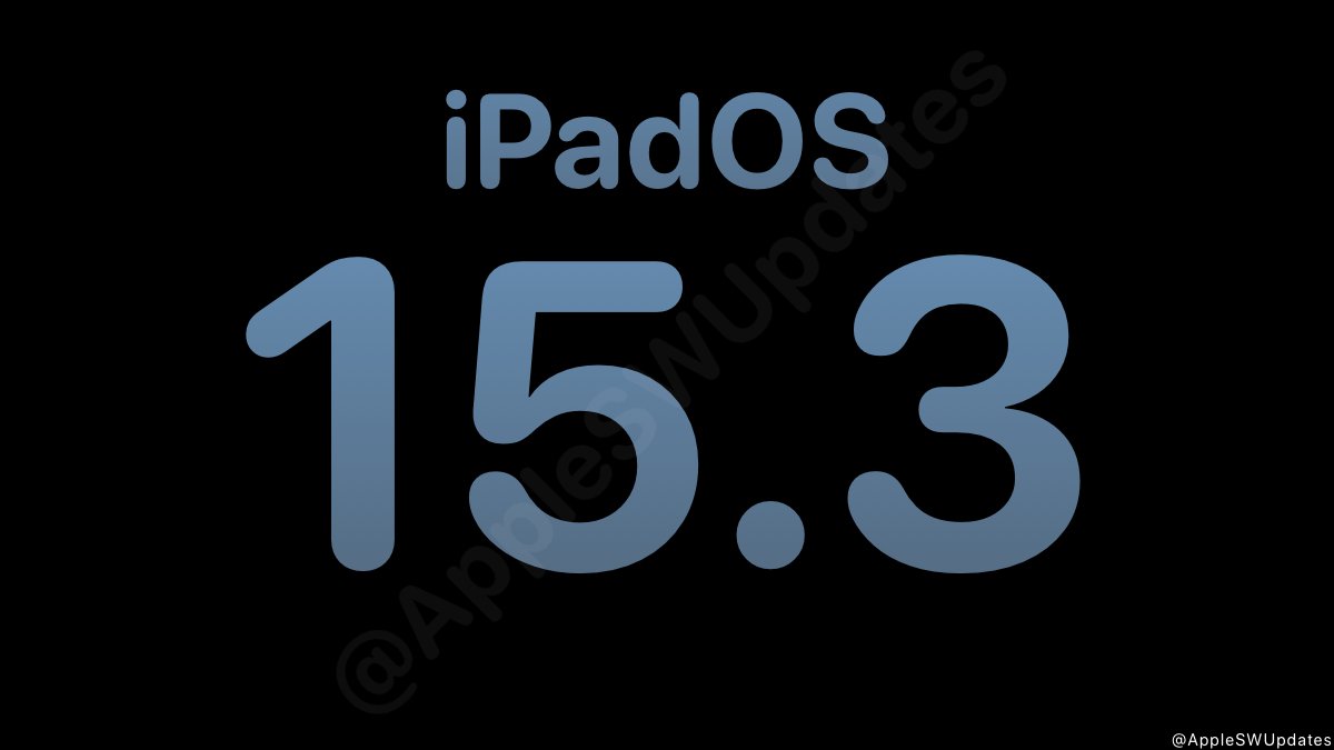 iSWUpdates's tweet image. iPadOS 15.3 (19D50) has been released. #iPadOS #iPadOS153