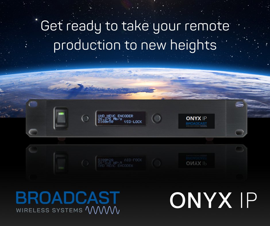 Our Sapphire encoders/decoders are the choice for #remoteproduction, but we’re not ones to rest on our laurels. We were certain we could lower delay &amp; provide the ability to use SRT at bitrates up to 120MB/s. The result? Our soon-to-be-released Onyx. Watch this space! #broadcast