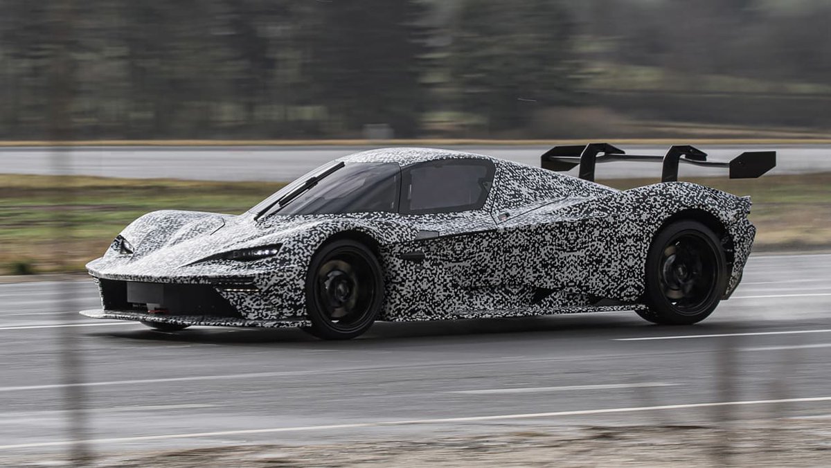 KTM is developing a road-legal take on its five-cylinder X-Bow GT2 racer - evo.co.uk/ktm/x-bow/2045…