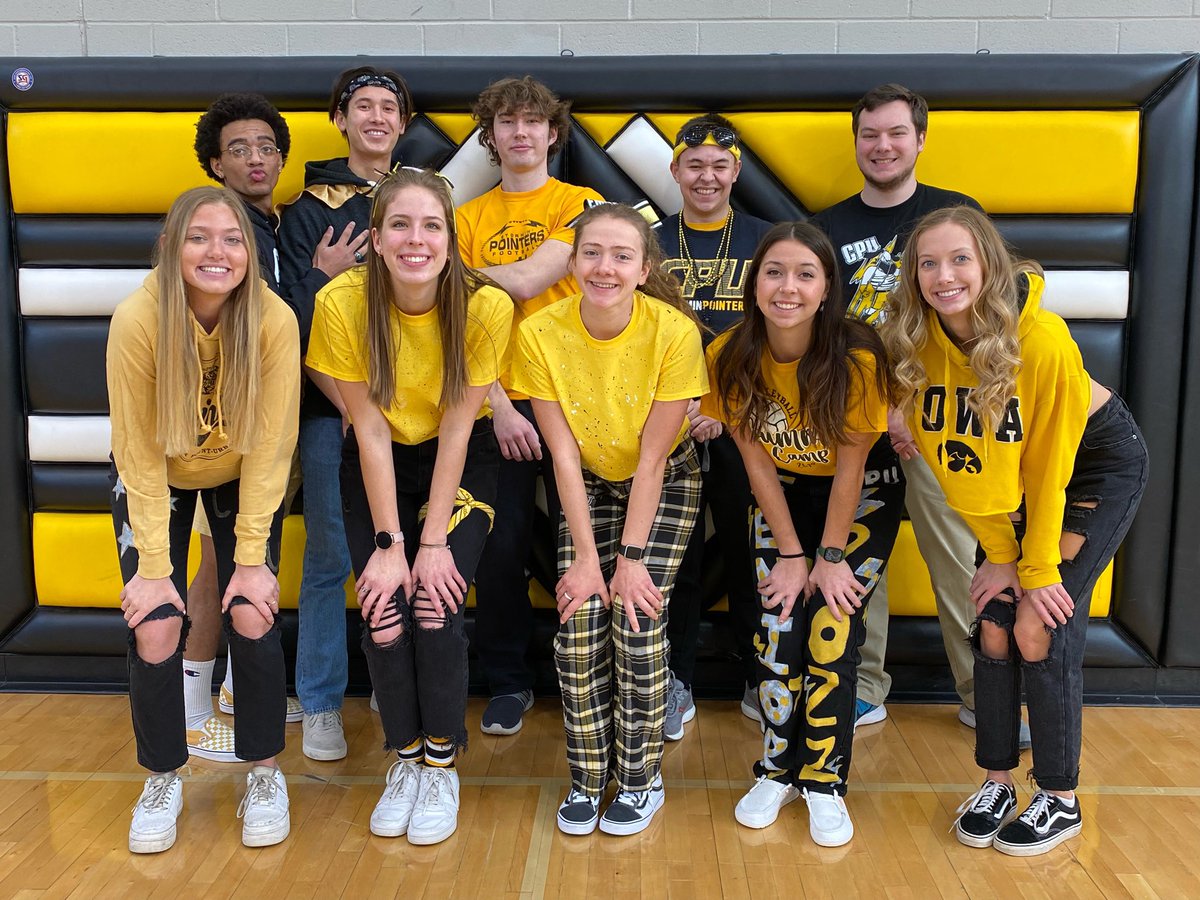 We want to congratulate our awesome Spirit Court! Thank you for repping our school with great spirit — and class! Back: Nathan Buelow, Robbie Dillon, John Grundmeyer, Tucker Mensen, Andrew Wendel. Front: Lauren Antes, Emma Demuth, Emma Gorton, Maura Rauch, Jenna Short. <a href="/rlibolt/">Robert S Libolt</a>