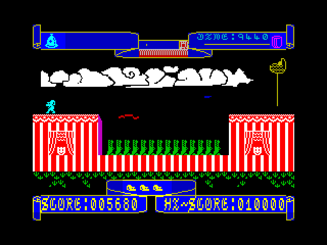OldSchoolBooks1's tweet photo. Wednesday's #retrogaming on the #ZXSpectrum #Punchy #MrMicro , some nice #CurrahMicrospeech on here, but like Hunchback it's just a game I'm not very good at! Worth playing just for that speech though from 1983. https://t.co/hiw8nbLqF0