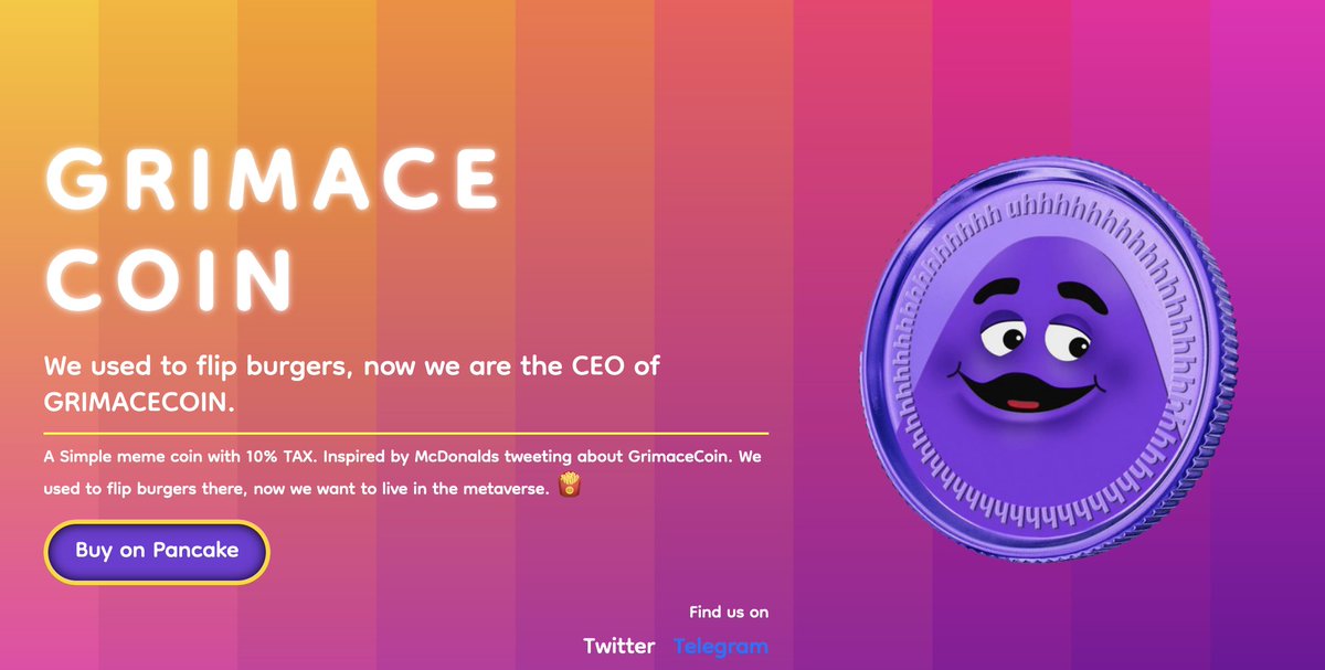 Grimace tweet media